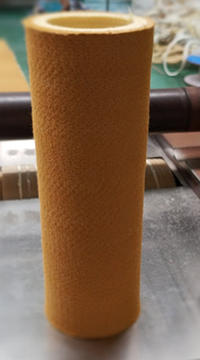 Factory directly  supply heat resistance felt tube PBO+Kevlar which resist 600℃